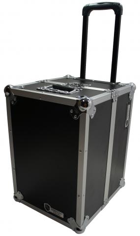 Harmony Cases HCLP80 Flight Road Travel DJ Custom 2024 Case Holds 80 LP Vinyl Records