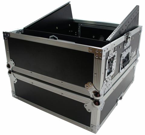 10 & ❝Harmony❞ COMPLETE BOX Harmony Cases HCM2U DJ Pro Audio 10U Slant Top 4U Vertical Mixer